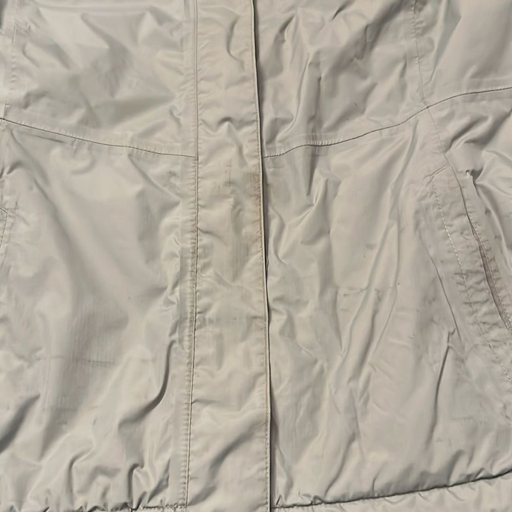 The North Face Women's Gray Hooded Jacket Raincoat Size Large - Picture 7 of 11